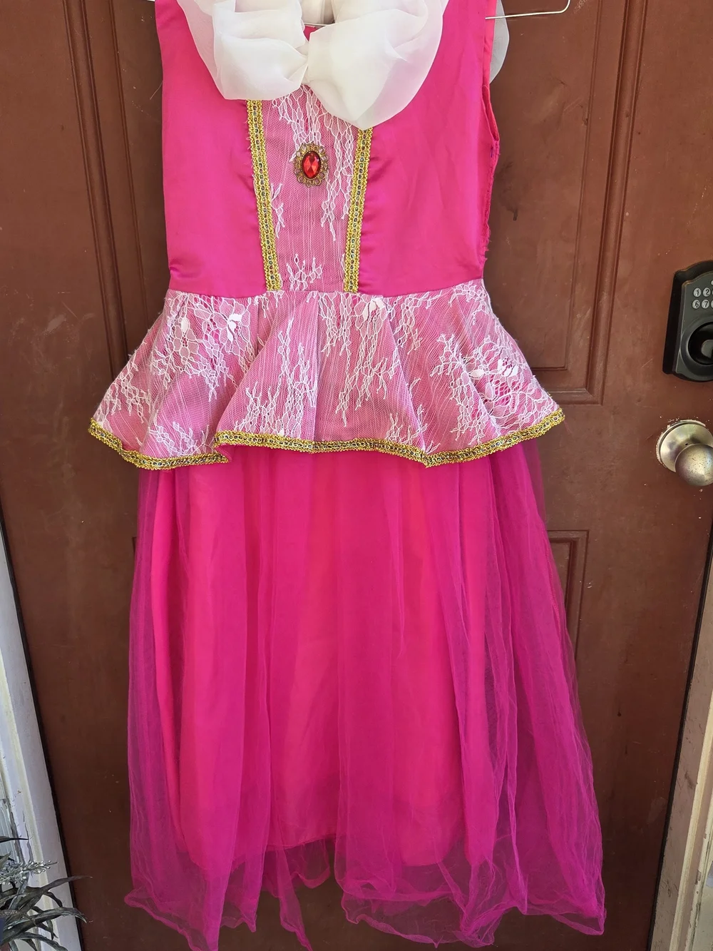 Princess Aurora Costume Size 10/12 Child